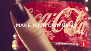 coca cola make your own gif campaign
