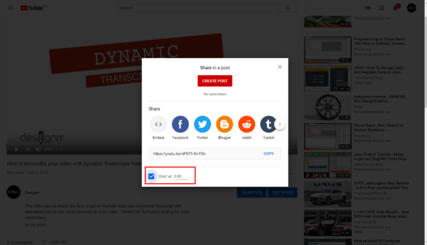 How To Add Timestamps To Your Videos