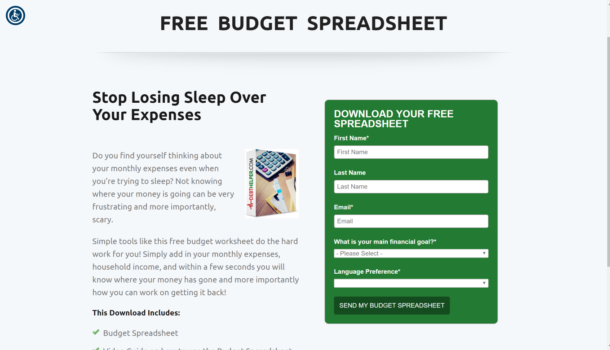 Free Budget Spreadsheet Download