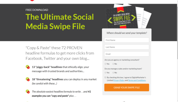 The Ultimate Social Media Swipe File