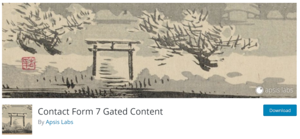 Contact Form 7 Gated Content