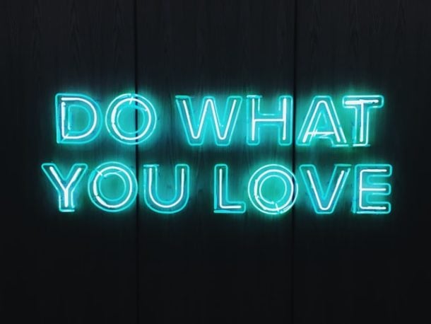 quote do what you love"