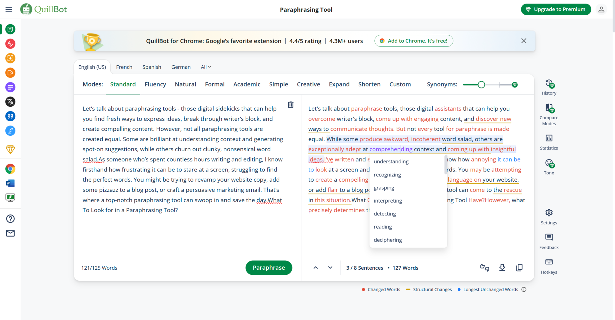 6 Best Paraphrasing Tools We Tested To Create Compelling Content - Designrr