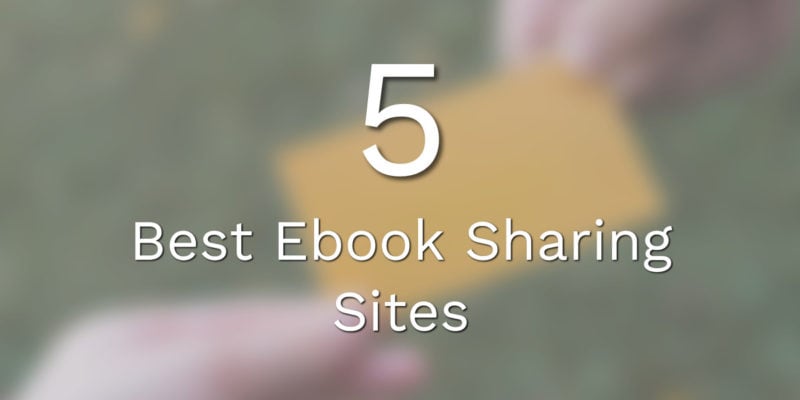 Best Ebook Sharing Sites